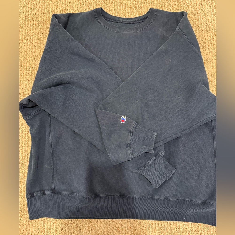 VINTAGE 1990s Champion Reverse Weave Crewneck